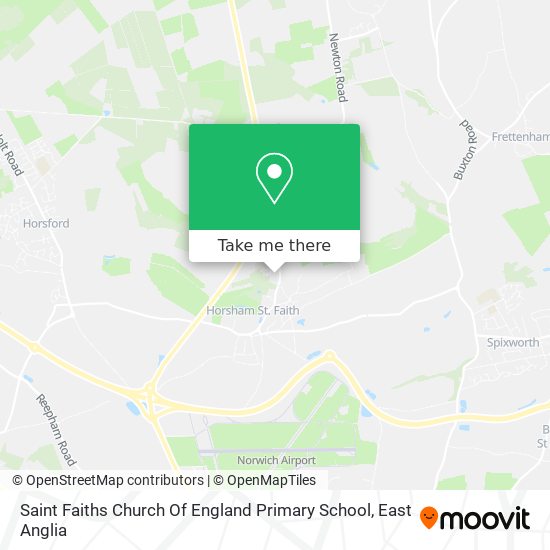 Saint Faiths Church Of England Primary School map