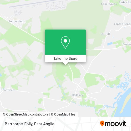 Barthorp's Folly map