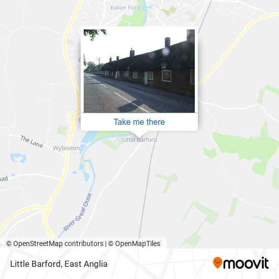 Little Barford map