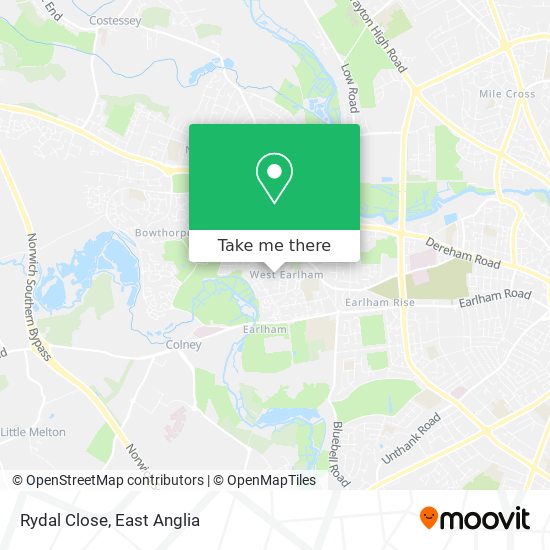 Rydal Close map