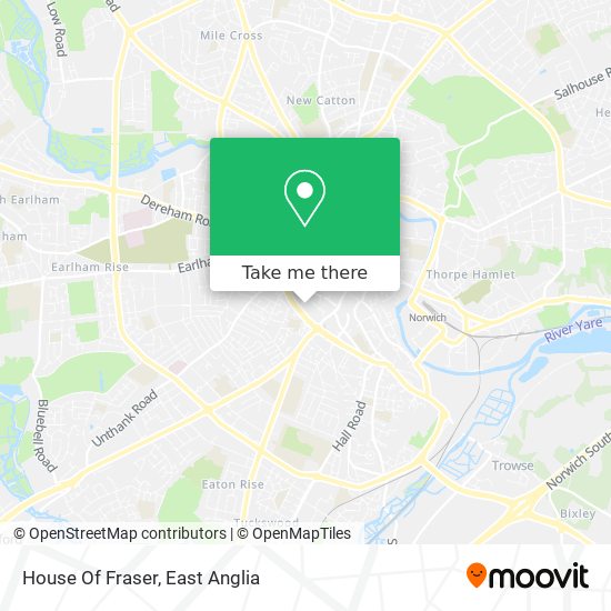 House Of Fraser map