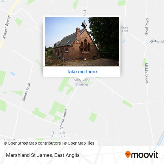 Marshland St James map