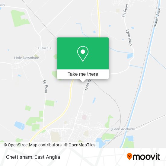 Chettisham map