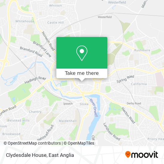 Clydesdale House map