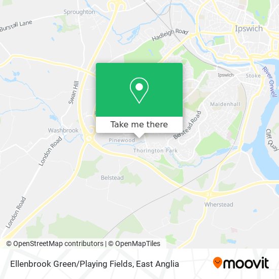 Ellenbrook Green / Playing Fields map