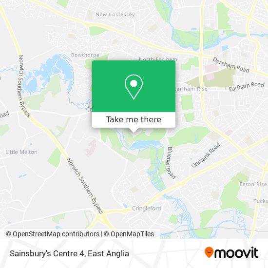 Sainsbury's Centre 4 map
