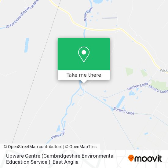 Upware Centre (Cambridgeshire Environmental Education Service ) map