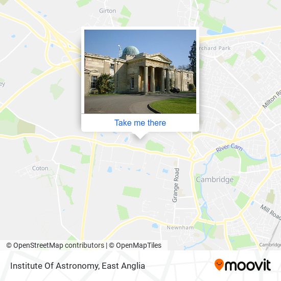 Institute Of Astronomy map