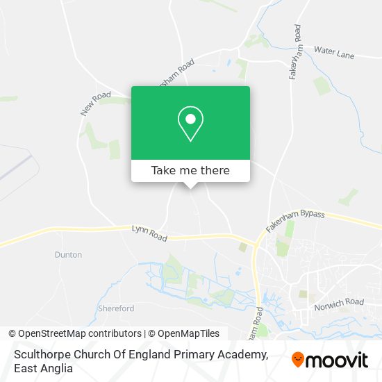 Sculthorpe Church Of England Primary Academy map