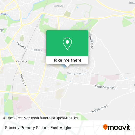 Spinney Primary School map