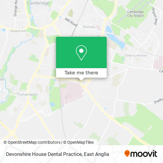 Devonshire House Dental Practice map
