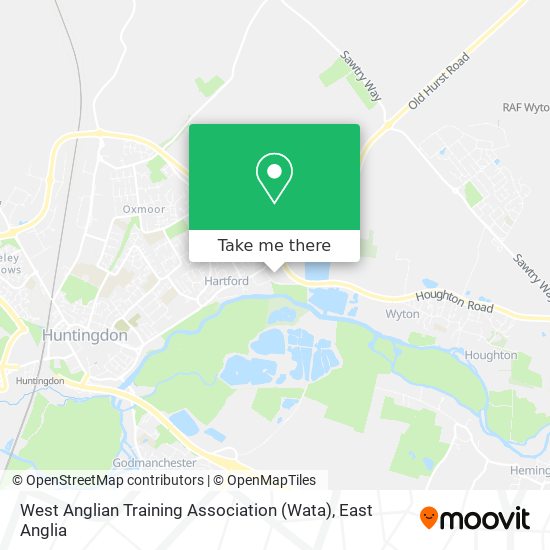 West Anglian Training Association (Wata) map