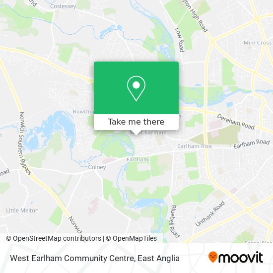 West Earlham Community Centre map