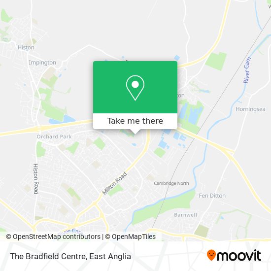 The Bradfield Centre map