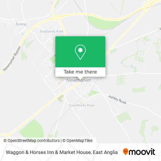 Waggon & Horses Inn & Market House map