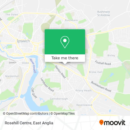 Rosehill Centre map