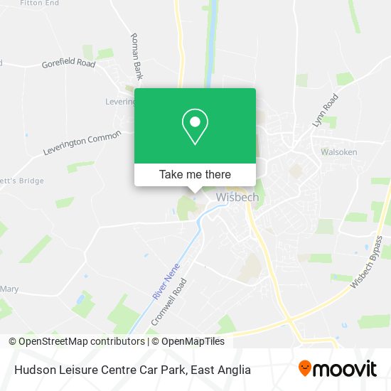 Hudson Leisure Centre Car Park map
