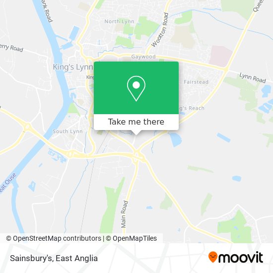 Sainsbury's map