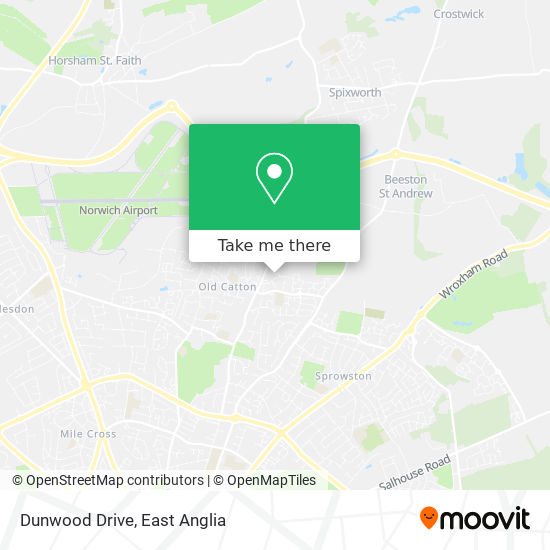 Dunwood Drive map