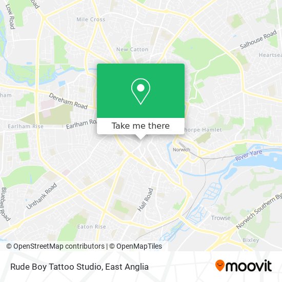 Rude Boy Tattoo Studio map