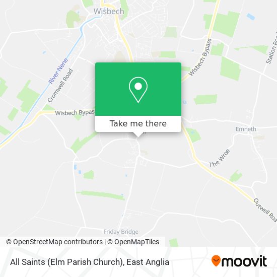 All Saints (Elm Parish Church) map