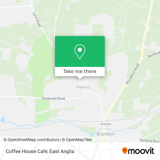 Coffee House Café map