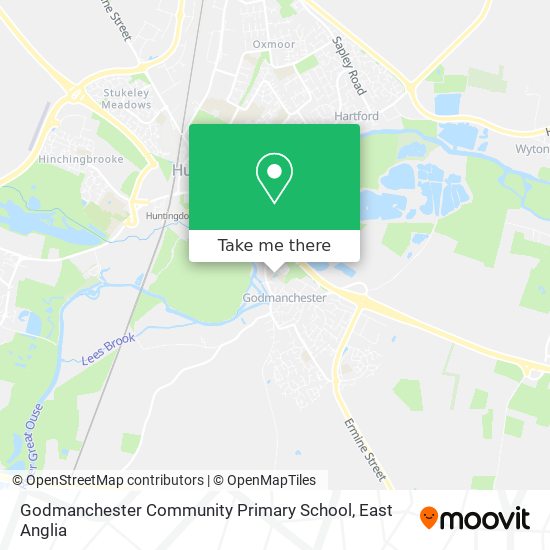 Godmanchester Community Primary School map