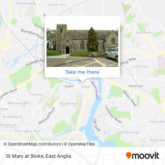 St Mary at Stoke map