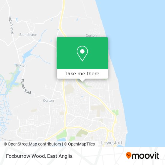 Foxburrow Wood map