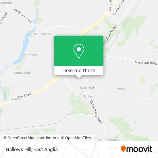 Gallows  Hill map