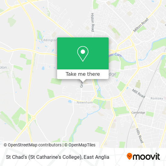 St Chad's (St Catharine's College) map