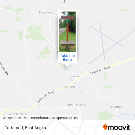 Tattersett map