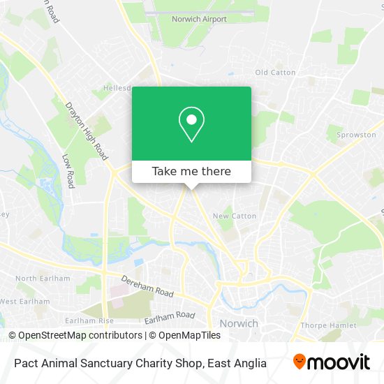 Pact Animal Sanctuary Charity Shop map