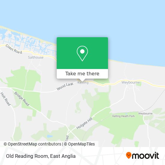 Old Reading Room map