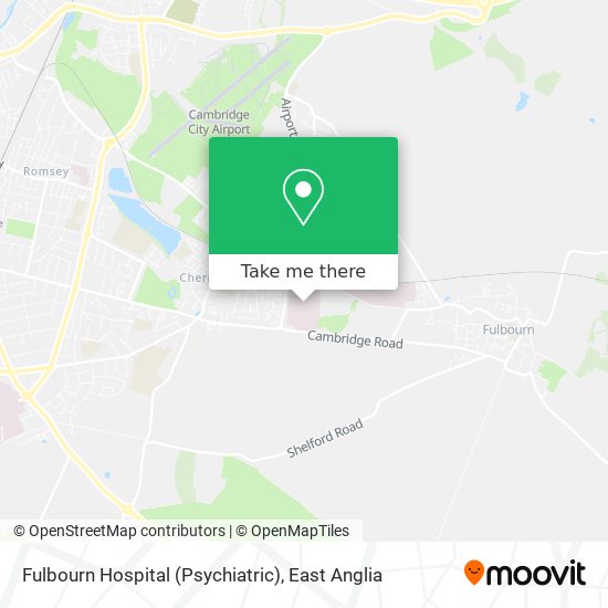 Fulbourn Hospital (Psychiatric) map