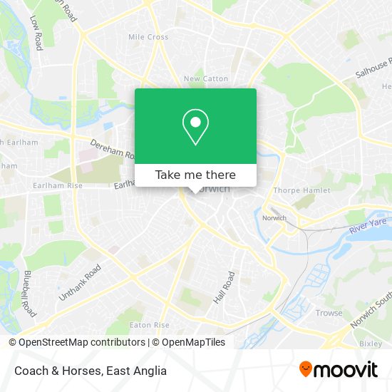 Coach & Horses map