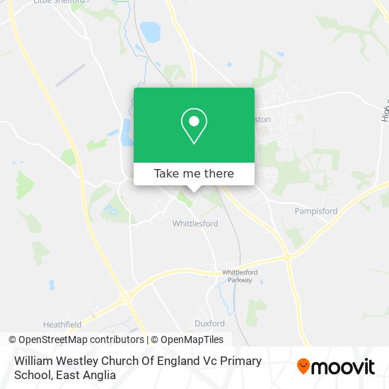 William Westley Church Of England Vc Primary School map