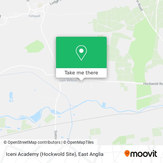 Iceni Academy (Hockwold Site) map