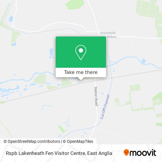 Rspb Lakenheath Fen Visitor Centre map