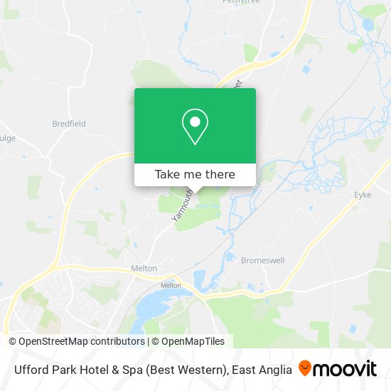 Ufford Park Hotel & Spa (Best Western) map