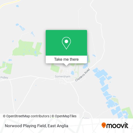 Norwood Playing Field map