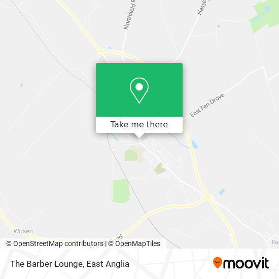 The Barber Lounge map