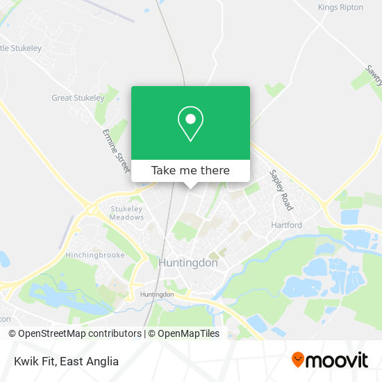 Kwik Fit map