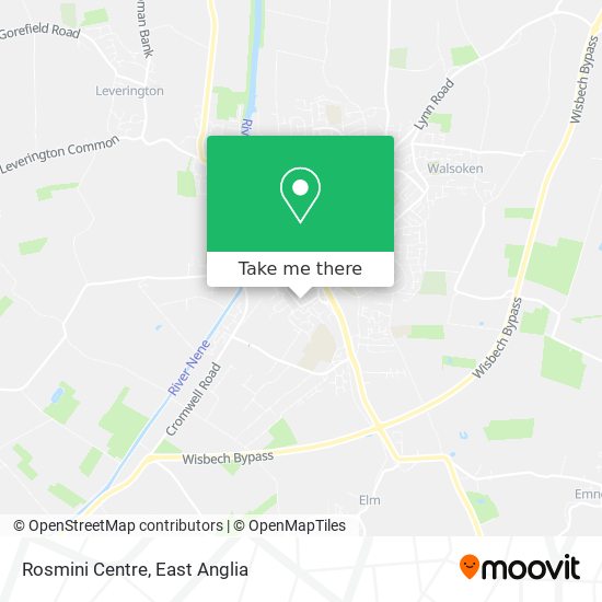 Rosmini Centre map