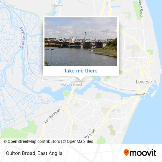 Oulton Broad map