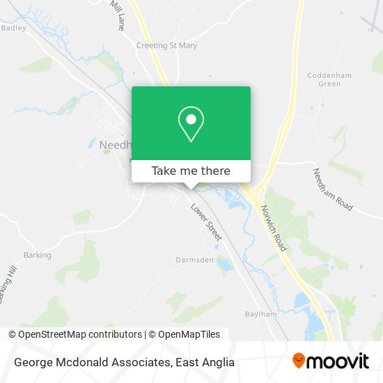 George Mcdonald Associates map
