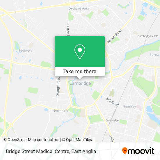 Bridge Street Medical Centre map