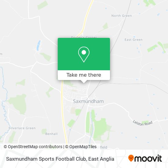 Saxmundham Sports Football Club map