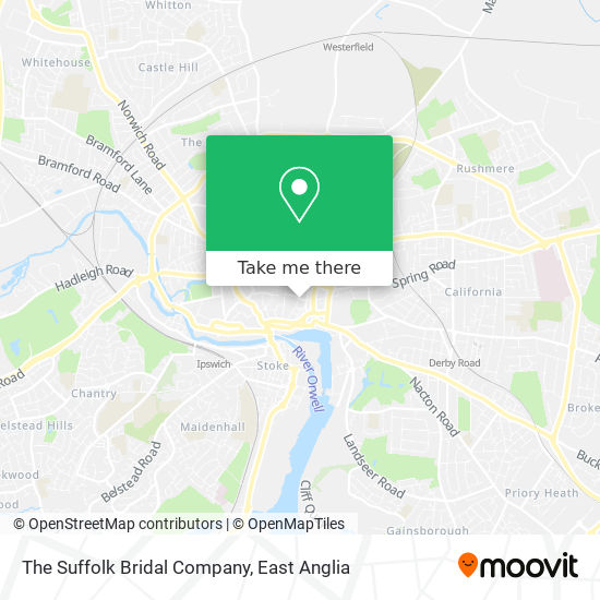 The Suffolk Bridal Company map