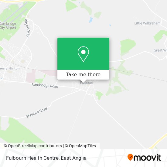 Fulbourn Health Centre map